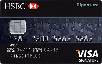 Signature credit card hsbc HSBC Visa
