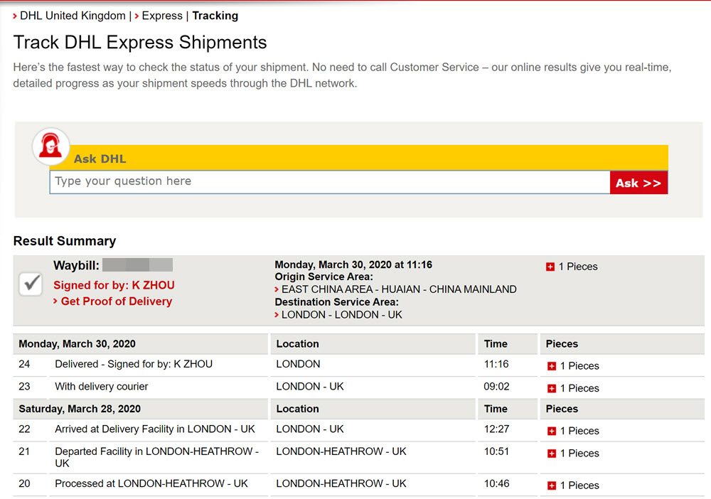 dhl-tracking-interface | Verylvke